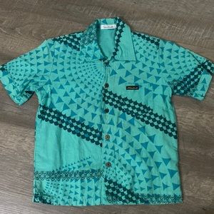 Little boys aloha shirt